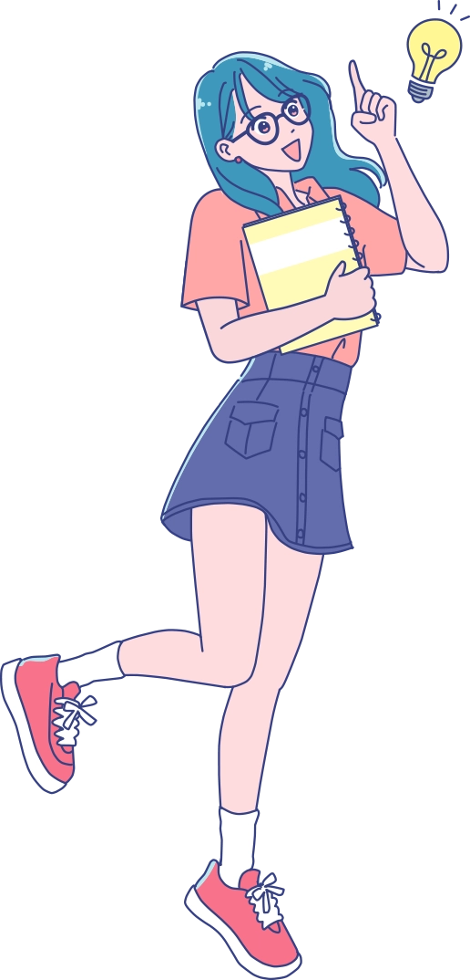 女子生徒のイメージ画像